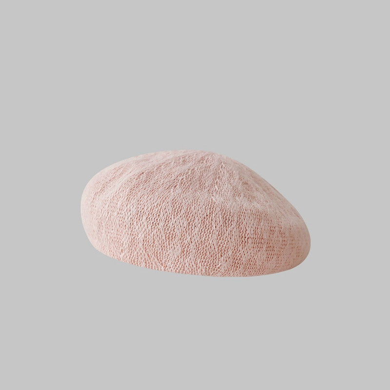 Trendy Solid Color Beret Breathable Beret Hat MK2CK6W6HAT62