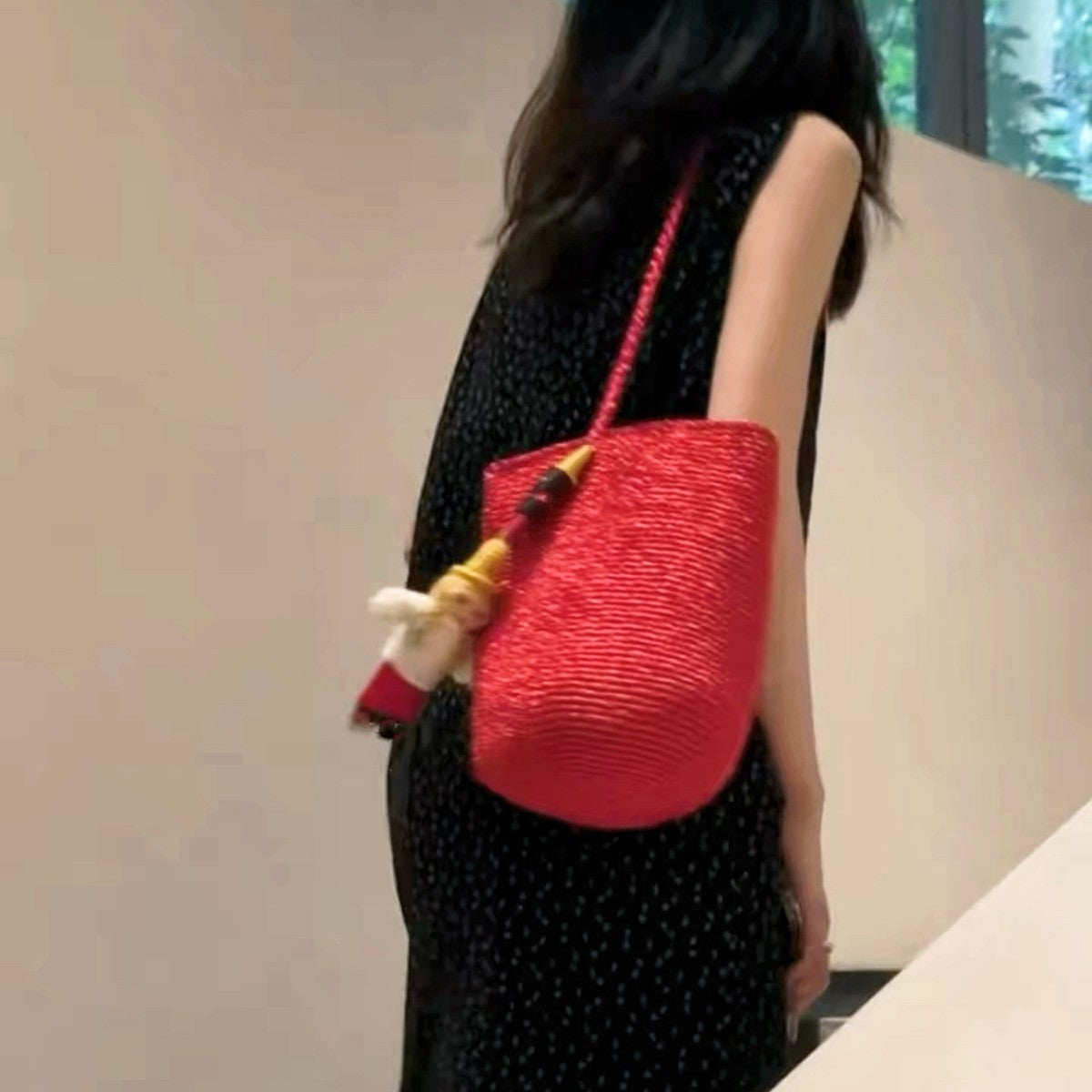 Hand-Woven Shoulder Bag - DippedShop Wholesale - #4259