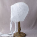 Soft Fuzzy Earflap Knit Hat Chin Ties 6W6HAT705