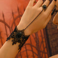 Gothic Crystal Tassel Choker - DippedShop Wholesale - #4515