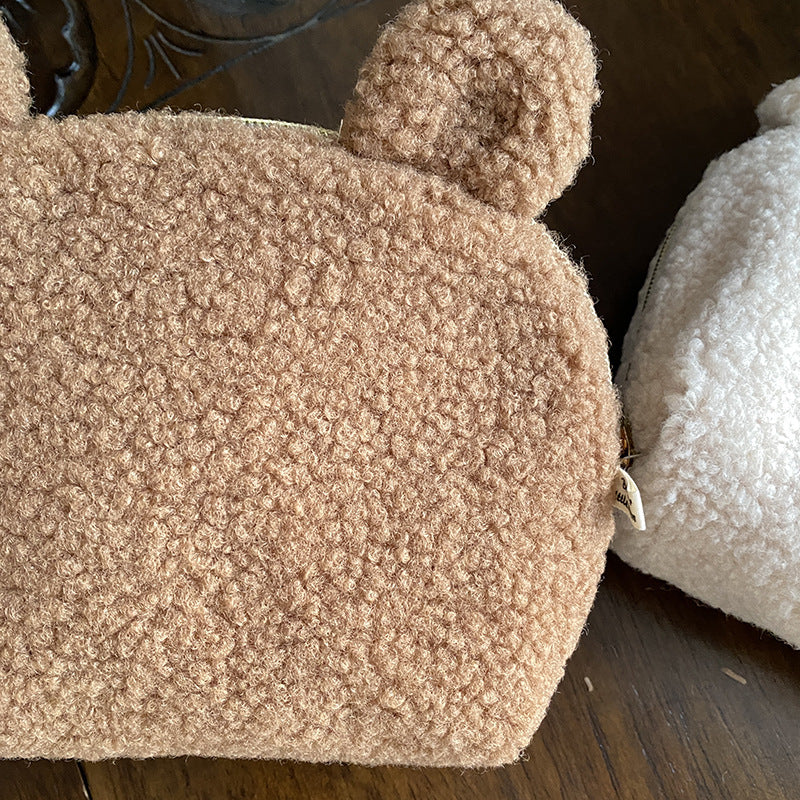 Cute Plush Cosmetic Bag - DippedShop Wholesale - #3619