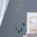 Stylish Moon Spiral Crystal Tassel Suncatchers MK2CZAS6H7HLS51