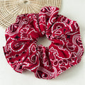 Vintage Flower Hair Scrunchie - DippedShop Wholesale - #9843