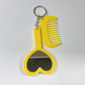 Minimalist Solid Color Square Hair Combs Set MK2BLM6C5CB88