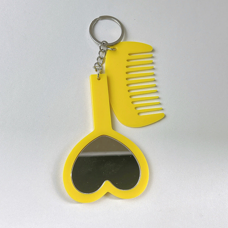 Minimalist Solid Color Square Hair Combs Set MK2BLM6C5CB88
