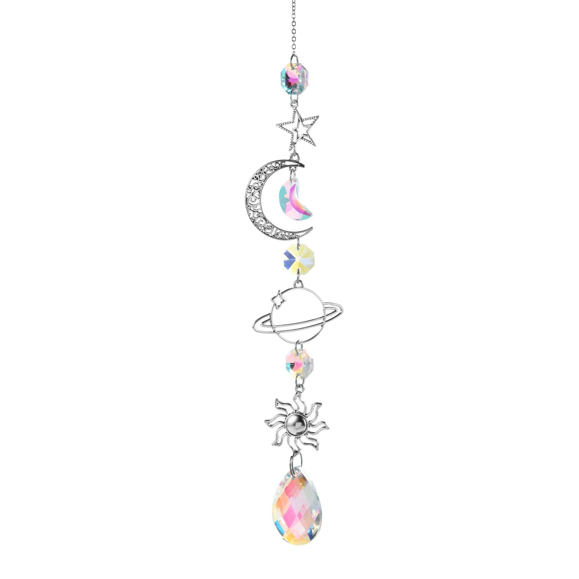 Moon Crystal Suncatcher - DippedShop Wholesale - #1731