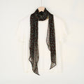 Fresh Solid Color Floral Print Silk Scarf 6W6NSI228