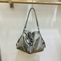 Stylish Solid Color Soft Leather Underarm Bag 6W10BBG2012