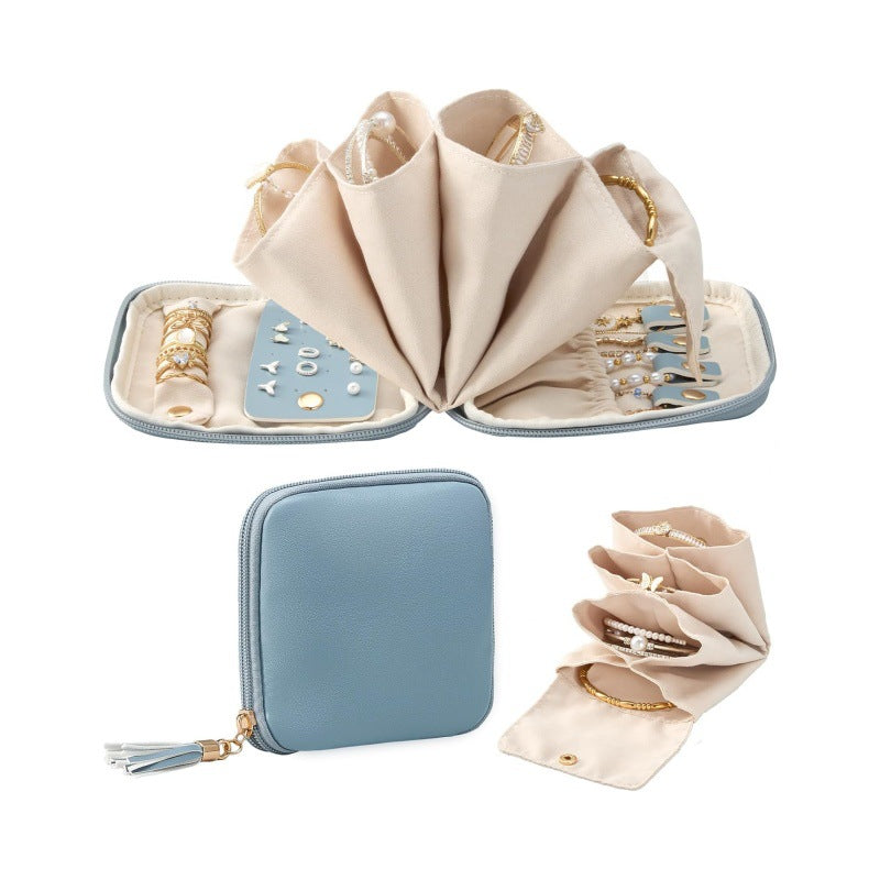 Mini PU Leather Jewelry Organizer Bag 8CW6BOB357L