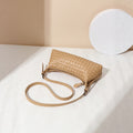 Woven Dumpling Crossbody Bag - DippedShop Wholesale - #8291