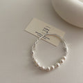 Trendy Irragualr Pearl Beaded Link Chain Bracelet 6W6JBR384