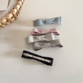 Sweet Solid Color Bowknot Hair Clip 8AS6HCP380L
