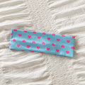 Heart Print Wide Headband - DippedShop Wholesale - #7027