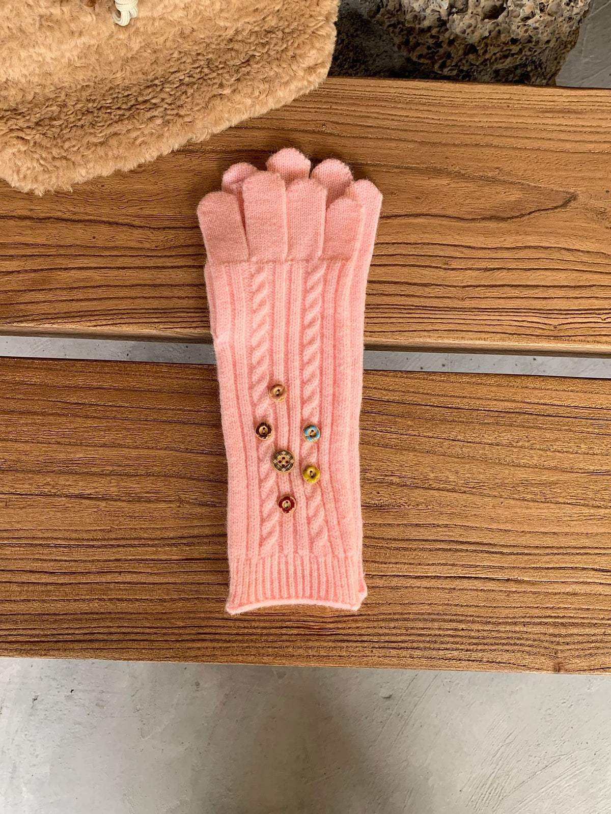 Warm Knit Gloves - DippedShop Wholesale - #8227