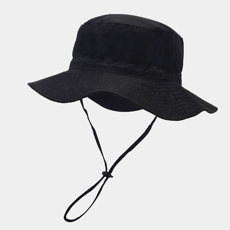 Simple Large Wide Brim Solid Color Bucket Hat 8BK6HAT173T