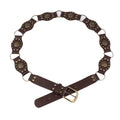 Chunky Punk Wide Studded PU Leather Belt 6W6JBT186