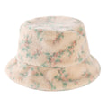 Floral Wide Brim Bucket Hat - DippedShop Wholesale - #8147