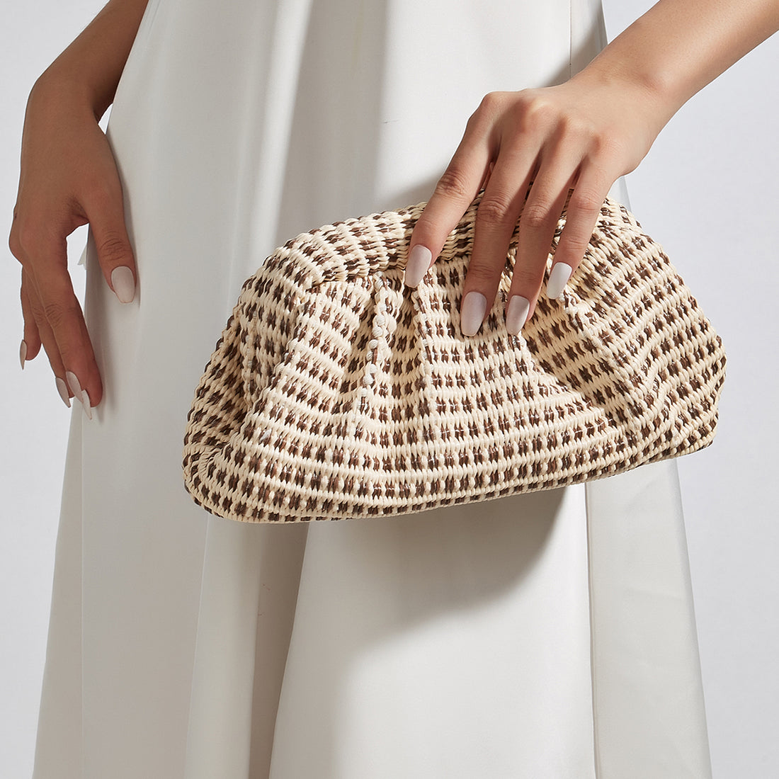 Woven Crossbody Handbag - DippedShop Wholesale - #1715