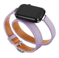 Simple Solid Color PU Leather Watch Band 6W6JWA135