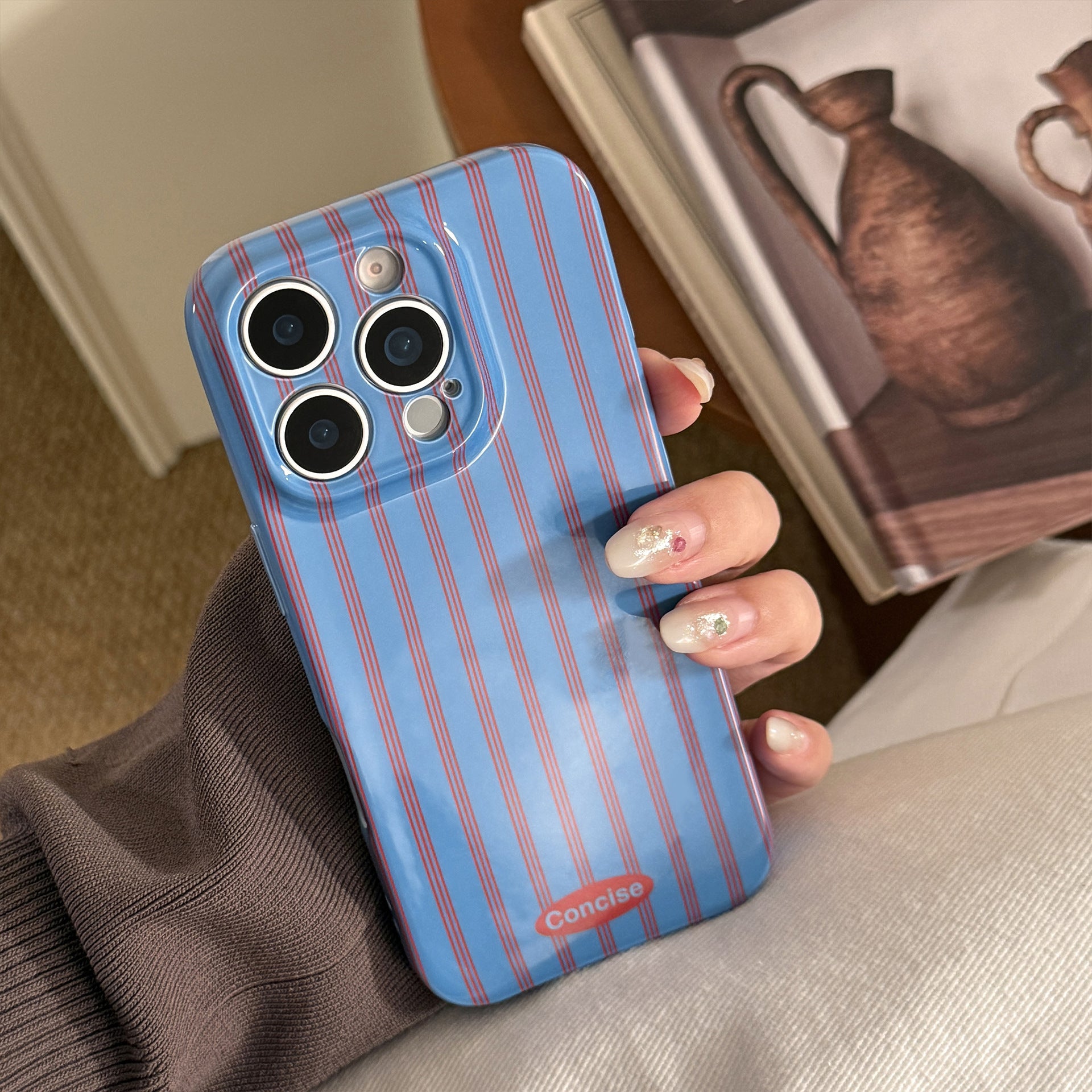 Striped Phone Case - DippedShop Wholesale - #4915