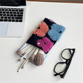 Floral Quilted Cosmetic Bag - DippedShop Wholesale - #6179