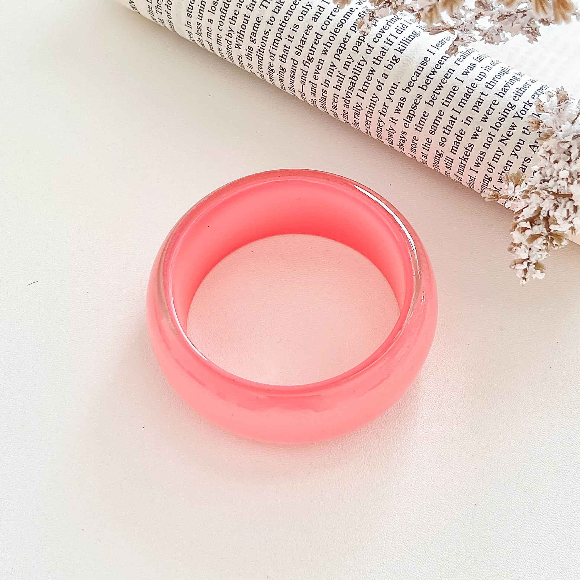 Chunky Iridescent Round Resin - DippedShop Wholesale - #1139