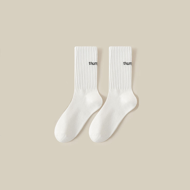 Solid Color Soft Socks - DippedShop Wholesale - #8835