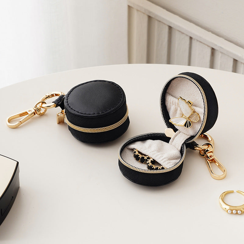 Mini Portable Travel Jewelry Box with Keychain 6W13HSJ110