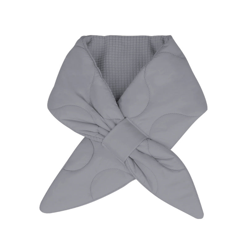 Winter Solid Color Thermal Triangle Scarf DP25H689