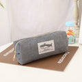 Cute Shark Pattern Lightweight Coduroy Pencil Case 6S10BOB1048