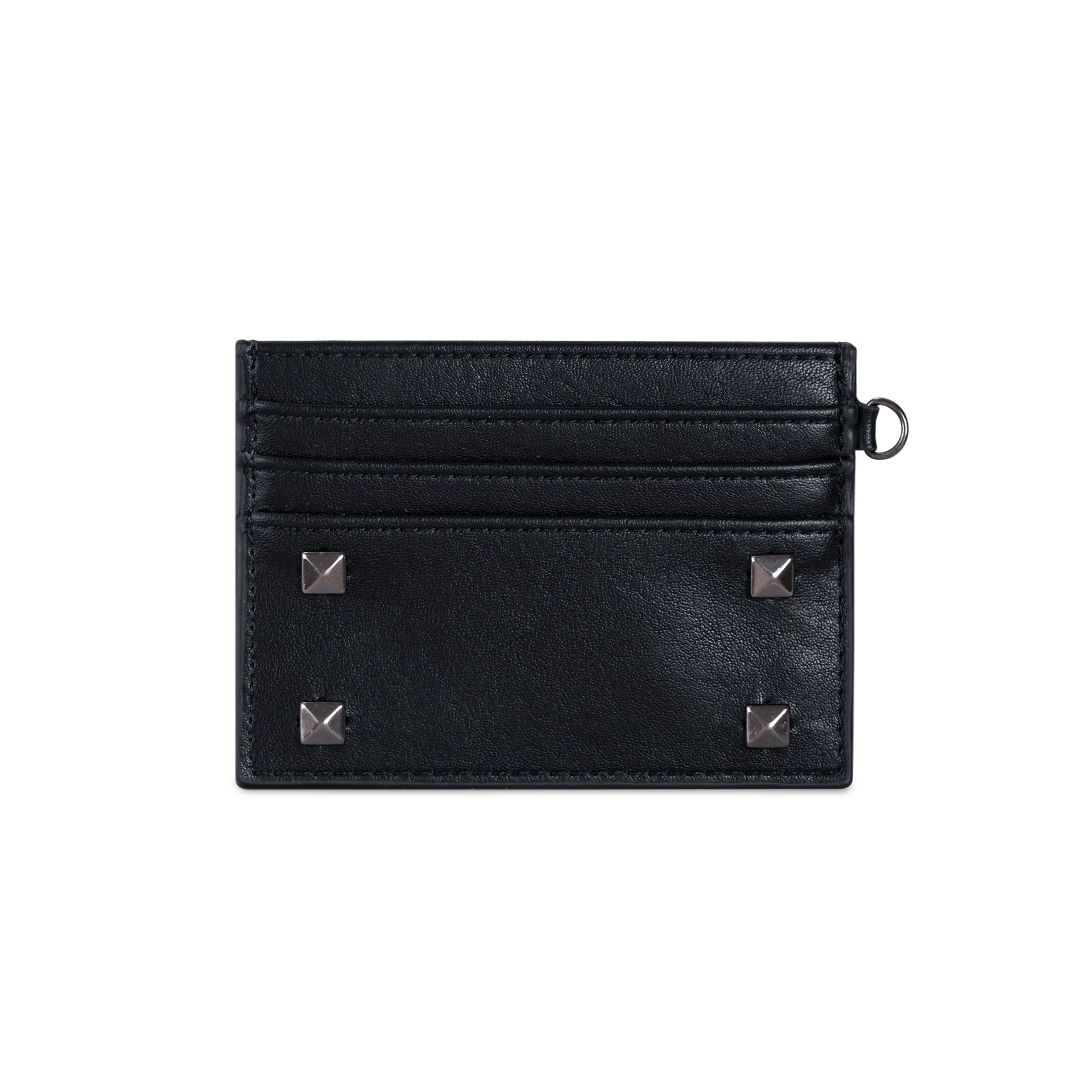 Minimalist Solid Color Metal Rivet Mini Wallet 6S10BWB135