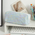 Cute Multi-Color Line portable Pencil Pouch 6S10BOB1045