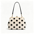 Trendy Polka Dot Soft Plush Tote Bag 6W10BBG2365