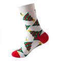 Classic Christmas Printed Crew Socks 6W8FSO910