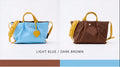 Fashion Unique Two-Tone Color Block Tote Bag 6W10BBG1371