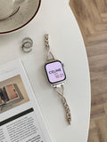 Slim Starlight Stainless Steel Metal Watch Band 6W6JWA86