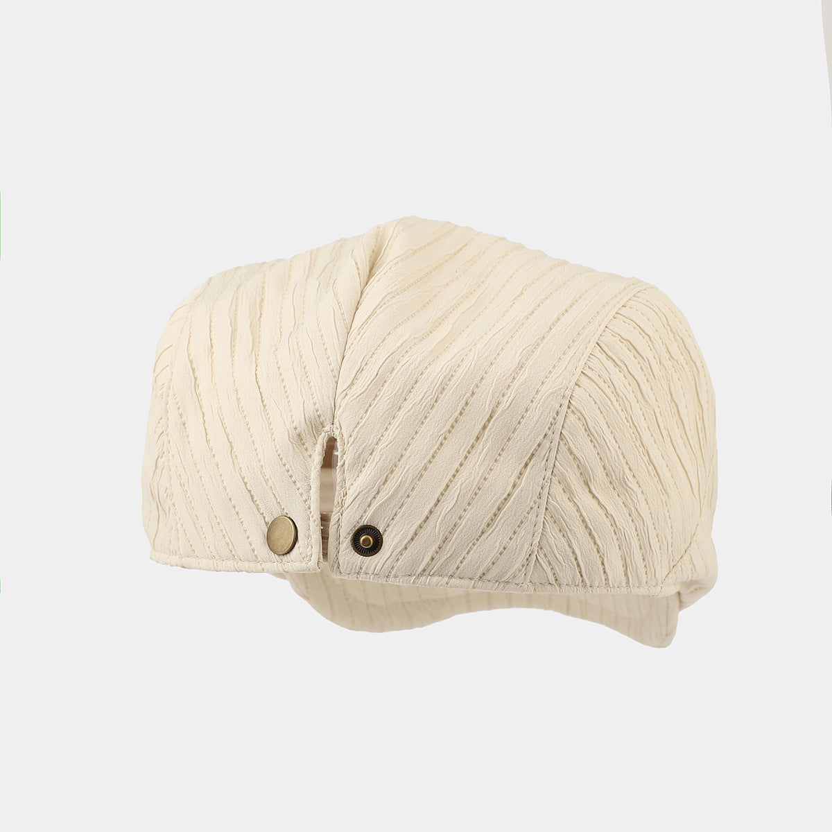 Casual Solid Color Breathable Adjusatble Newsboy Cap 8BK6HAT197L