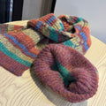 Knit Hat Scarf Set - DippedShop Wholesale - #0515