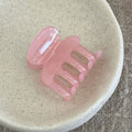 Sweet Jelly Translucent Mini Hair Claw Clip 6W6HCP1274