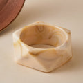 Vintage Geometric Resin Bangle - DippedShop Wholesale - #2947