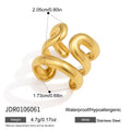 Hollow Cubic Zirconia Ring - DippedShop Wholesale - #7747