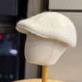 Leather Beret Hat - DippedShop Wholesale - #5363