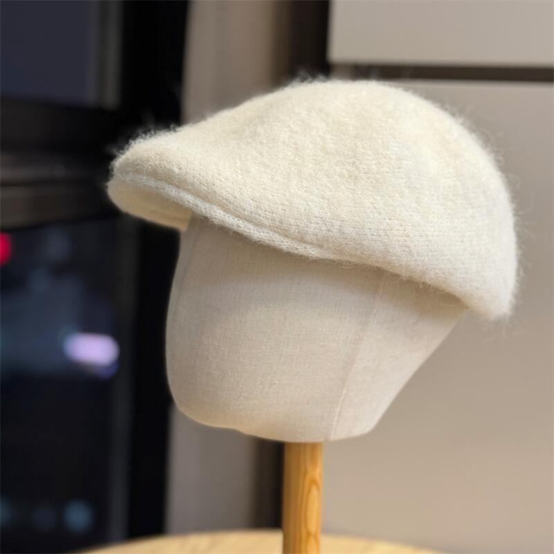 Leather Beret Hat - DippedShop Wholesale - #5363