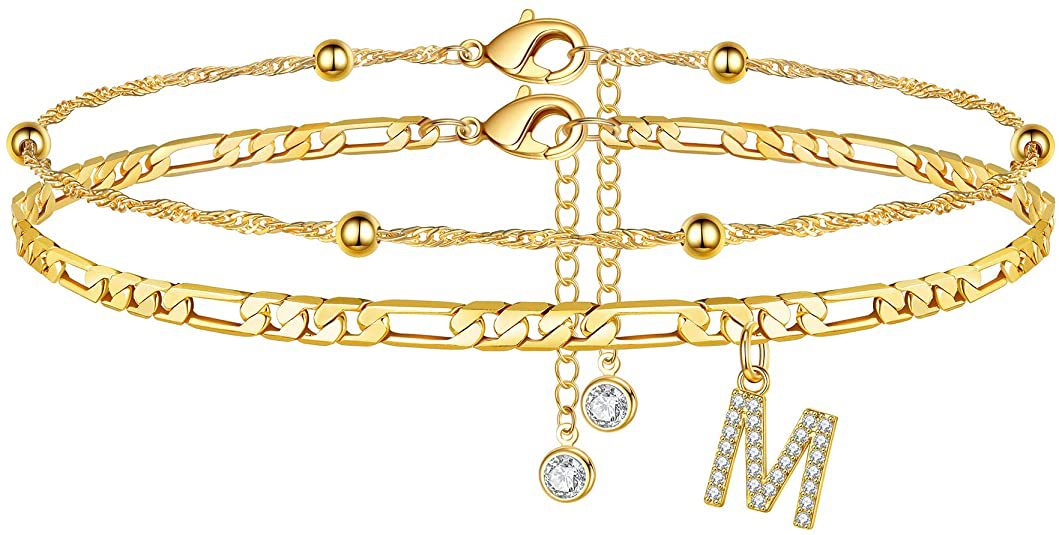 Trendy Initial Letter Gold Pla - DippedShop Wholesale - #5379