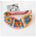 Floral Crochet Headwrap - DippedShop Wholesale - #9811