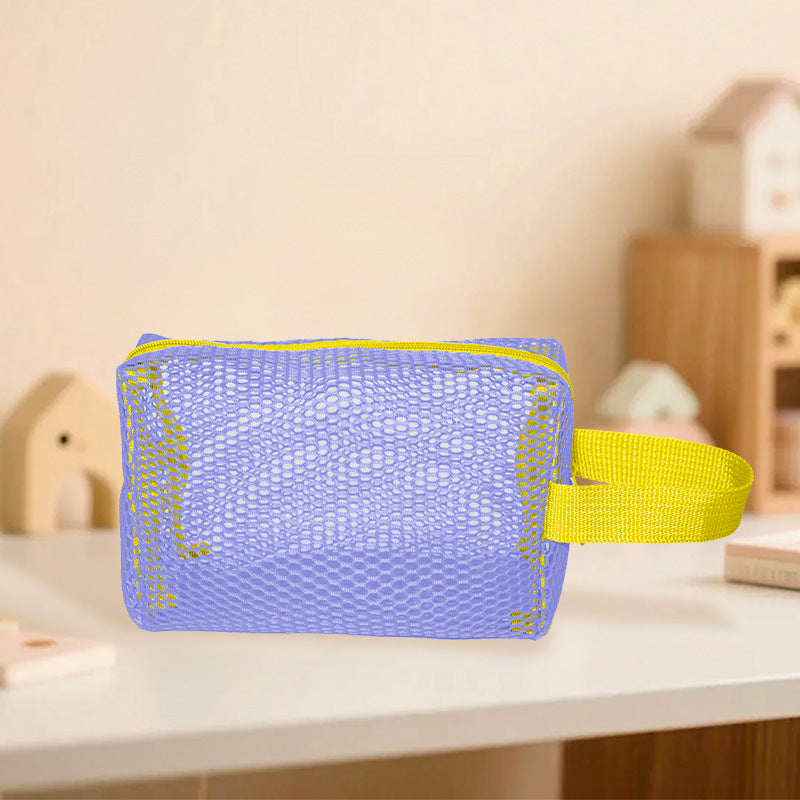 Fashion Color Block Hollow Storage Bag MK2BW6S10BOB115
