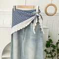 Lace Patchwork Headscarf - DippedShop Wholesale - #1843