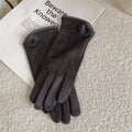 Fleece Lined Winter Gloves - DippedShop Wholesale - #2339