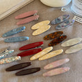 Oval Duckbill Hair Clip - DippedShop Wholesale - #0867