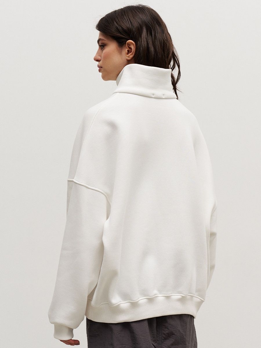 Loose Lapel Zipper Hoodie - DippedShop Wholesale - #5107